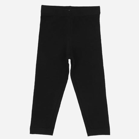 Girls Cotton Spandex Leggings Inner Elastic Stretch Pack of 1