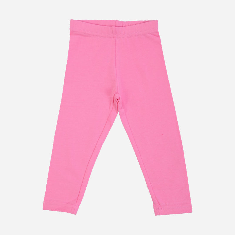 Bodycare Girls Leggings Pack Of 2 - Red & Pink