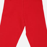 Bodycare Girls Leggings Pack Of 2 - Red & Pink