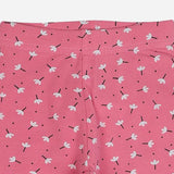 Girls Cotton Spandex Leggings Inner Elastic Stretch Pack of 2 - Bodycare