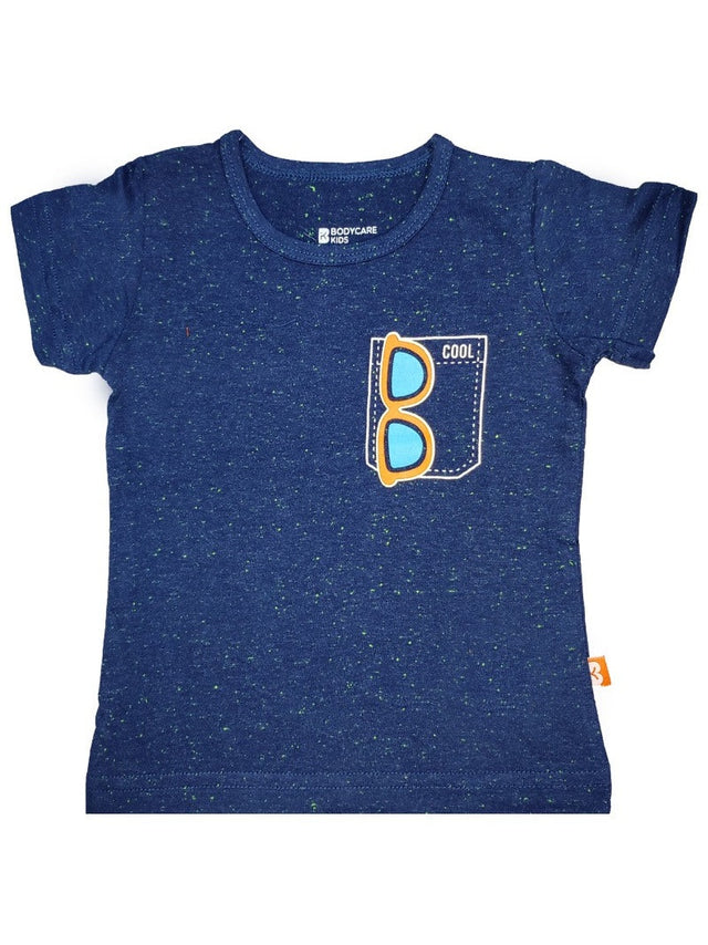 Baby Boys T-Shirt Round Neck Half Sleeves Pack of 1 - Bodycare
