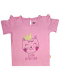 Baby Girls T-Shirt Round Neck Half Sleeves Pack of 1 - Bodycare