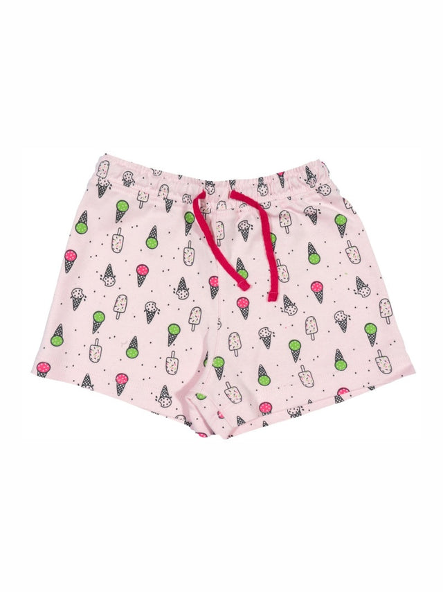 Baby Girls Printed Shorts with Casual Babywear Styling for Everyday Comfort, Easy Movement and Regular Use