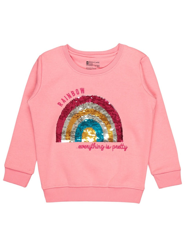 Baby Girls Sweatshirt Round Neck Full Sleeves - Bodycare