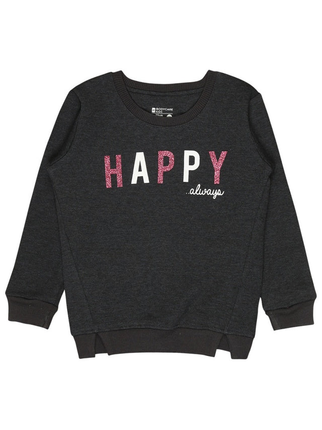 Baby Girls Sweatshirt Round Neck Full Sleeves - Bodycare