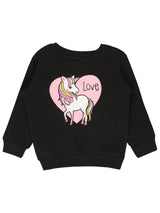 Baby Girls Sweatshirt Round Neck Full Sleeves - Bodycare