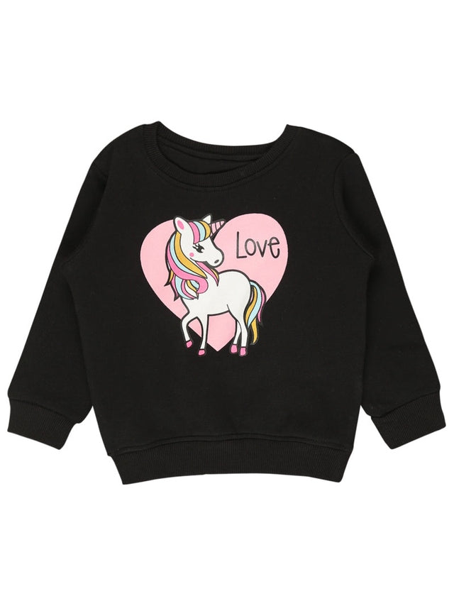 Baby Girls Sweatshirt Round Neck Full Sleeves - Bodycare