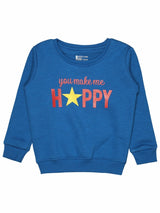 Bodycare Girls Fleece Round Neck Full Sleeves Sweat Shirt