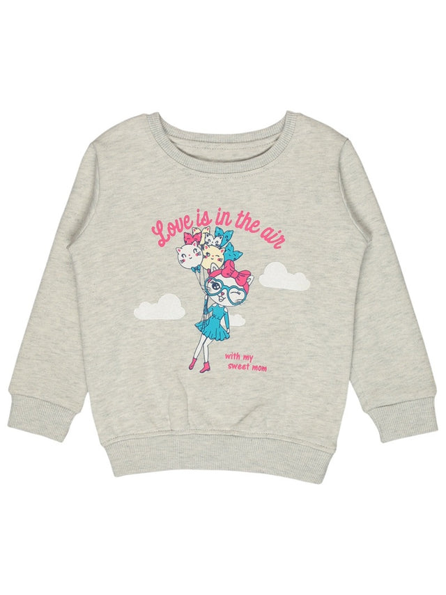 Baby Girls Sweatshirt Round Neck Full Sleeves - Bodycare
