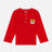 Boys T-Shirt Henley Neck Full Sleeves - Bodycare