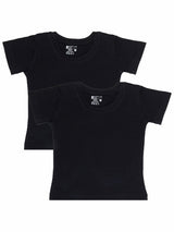 Bodycare Girls Round Neck Half Sleeves Tshirt Pack Of 2