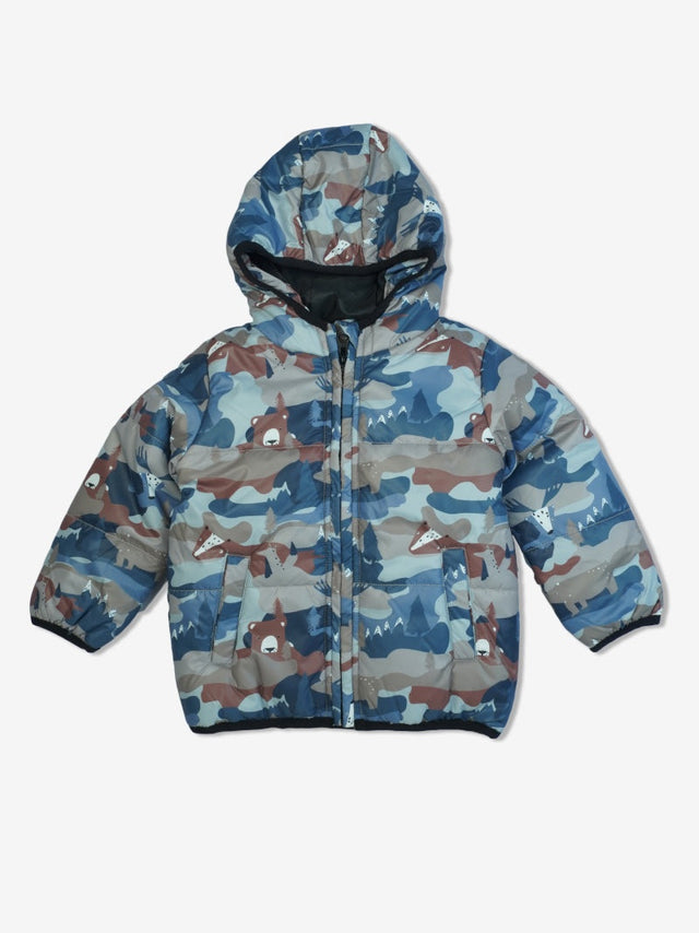 Boys Jacket Hooded Full Sleeves - Bodycare