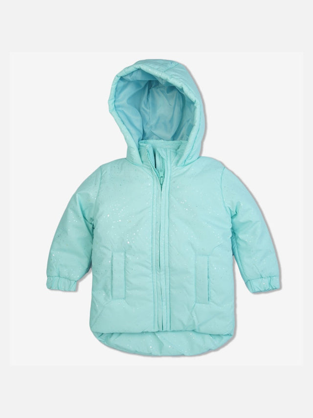 Baby Girls Jacket Hooded Full Sleeves - Bodycare