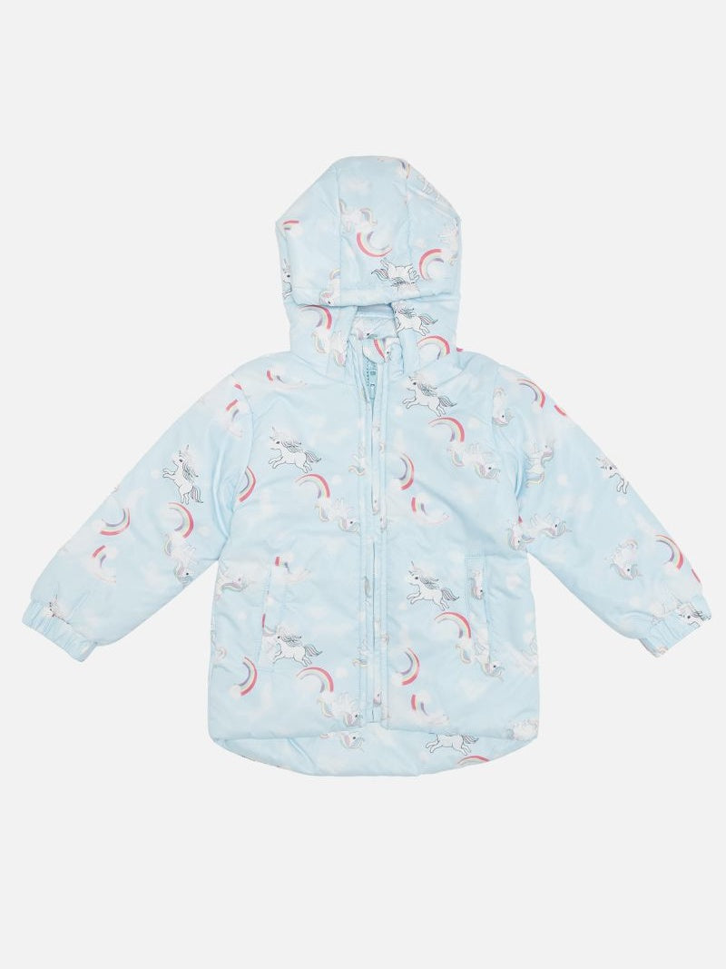 Bodycare Girls Jacket - Light Blue