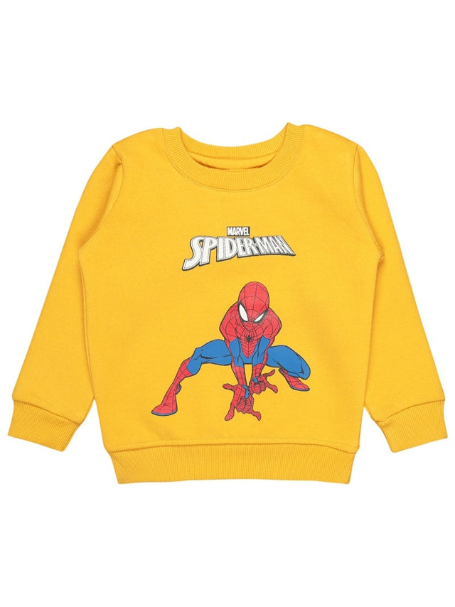 Baby Boys Avengers Sweatshirt Round Neck Full Sleeves - Bodycare