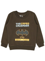 Bodycare Boys Fleece Round Neck Full Sleeves Printed Sweat Shirt
