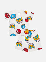 Bodycare Avengers Boys Set - White