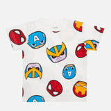 Bodycare Avengers Boys Set - White