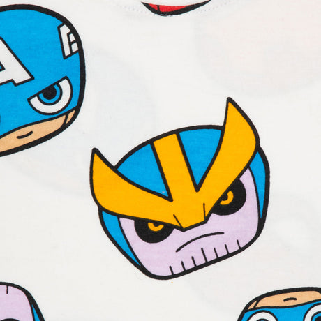 Bodycare Avengers Boys Set - White