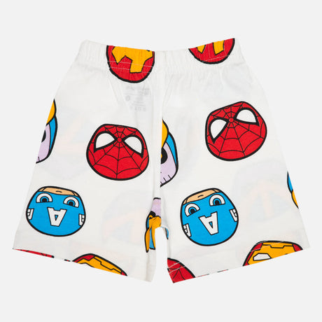 Bodycare Avengers Boys Set - White