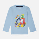 Boys Cotton T-Shirt with Regular Fit and Soft Breathable Fabric for Casual Wear and Everyday Wardrobe Comfort