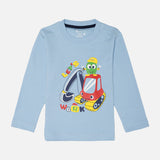 Boys Cotton T-Shirt with Regular Fit and Soft Breathable Fabric for Casual Wear and Everyday Wardrobe Comfort