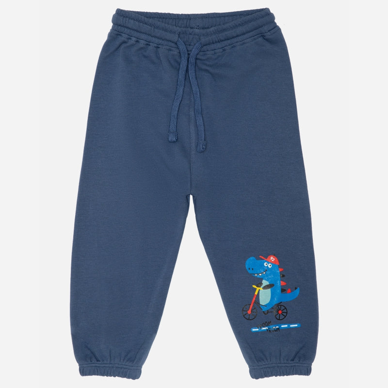 Baby Boys Track Pant Joggers with Elastic Waistband for Comfortable Everyday Activewear and Playtime - Pack of 1
