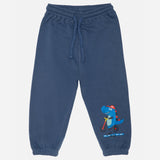 Baby Boys Track Pant Joggers with Elastic Waistband for Comfortable Everyday Activewear and Playtime - Pack of 1
