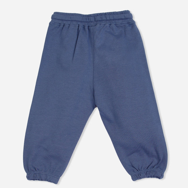 Boys Fleece Track Pant Joggers with Elastic Waistband for Everyday Activewear, Playtime and Casual Comfort - Pack of 1