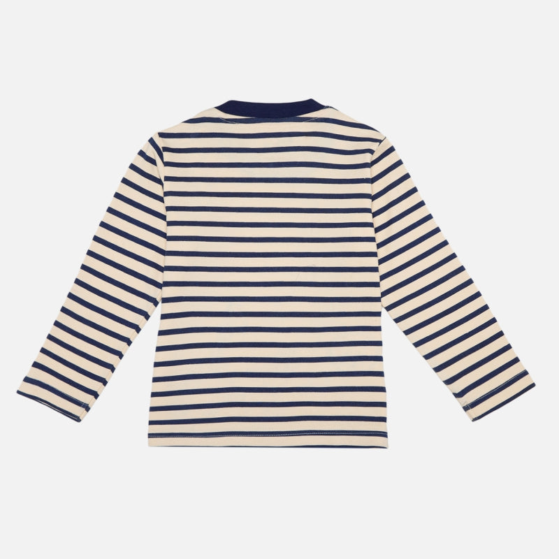 Baby Boys Cotton Interlock T-Shirt with Regular Fit and Soft Breathable Fabric for Everyday Casual Wear
