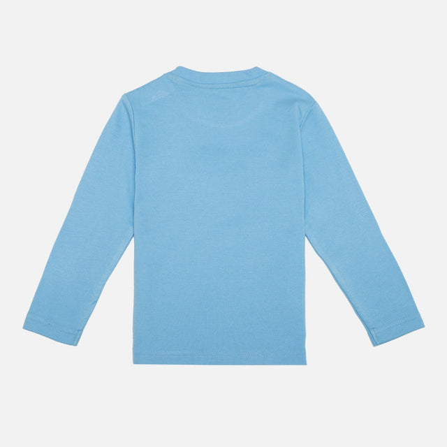 Baby Boys Cotton Interlock T-Shirt with Regular Fit, Soft Breathable Fabric and Everyday Casual Comfort