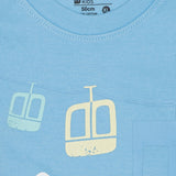 Baby Boys Cotton Interlock T-Shirt with Regular Fit, Soft Breathable Fabric and Everyday Casual Comfort