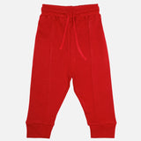Baby Boys Interlock Cotton Track Pant with Regular Fit for Casual Comfort, Easy Movement and Everyday Wear
