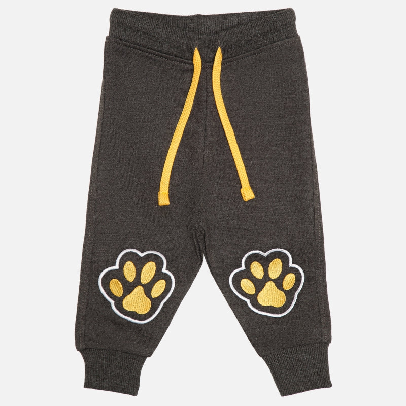 Baby Boys French Terry Track Pant with Regular Fit for Casual Wear, Lounge Comfort and Everyday Easy Movement