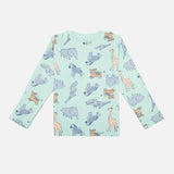 Baby Boys Cotton Interlock Night Suit with Full Sleeves for Breathable Sleepwear Comfort and Bedtime Use