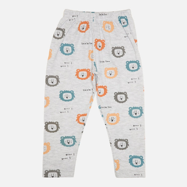 Baby Boys Interlock Night Suit for Everyday Sleepwear Comfort, Nightwear Use and Easy Bedtime Dressing