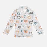 Baby Boys Interlock Night Suit for Everyday Sleepwear Comfort, Nightwear Use and Easy Bedtime Dressing
