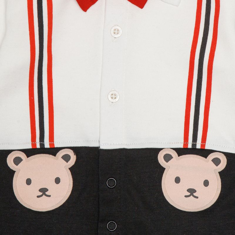 Baby Boys Interlock Romper - Bodycare