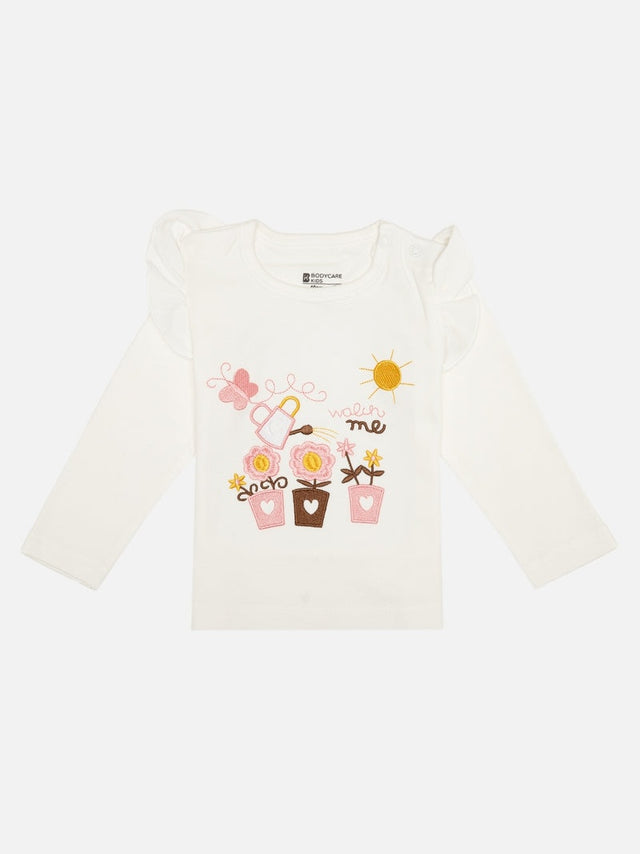 Baby Girls Interlock T-Shirt - Bodycare