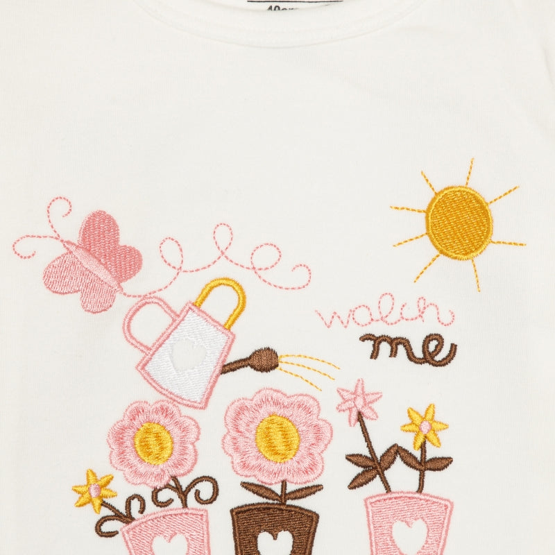 Baby Girls Interlock T-Shirt - Bodycare