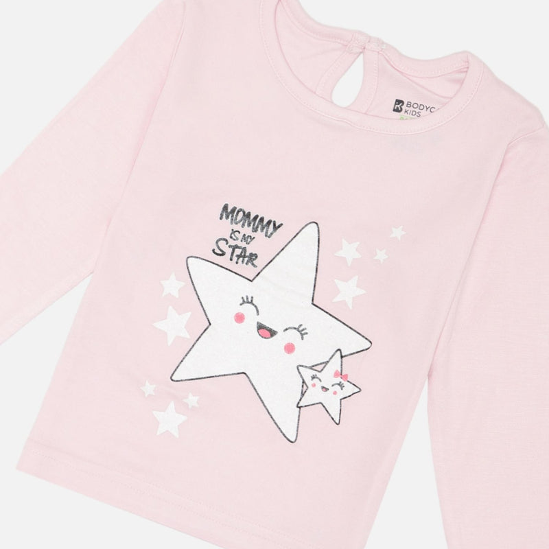 Bodycare Girls Tshirt - Baby Pink