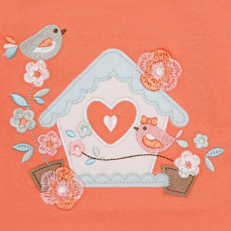Baby Girls 100% Cotton Printed Full Sleeve T-Shirt with Regular Fit for Casual, Everyday Wear and Regular Use