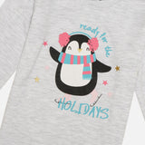 Baby Girls Interlock Cotton T-Shirt with Soft Breathable Fabric and Regular Fit for Everyday Casual Wear