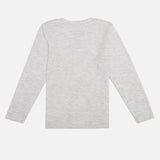 Baby Girls Interlock Cotton T-Shirt with Soft Breathable Fabric and Regular Fit for Everyday Casual Wear