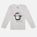 Baby Girls Interlock Cotton T-Shirt with Soft Breathable Fabric and Regular Fit for Everyday Casual Wear