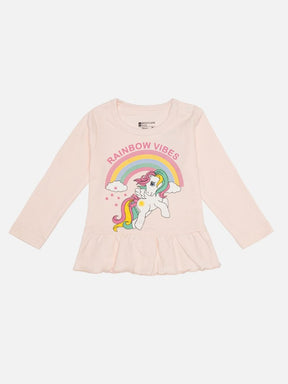 Baby Girls 100% Cotton T-Shirt - Bodycare