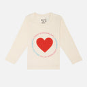 Baby Girls 100% Cotton Printed Full Sleeve T-Shirt for Casual Comfort, Regular Fit and Everyday Wear