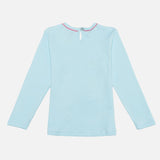Girls Cotton T-Shirt with Regular Fit and Soft Breathable Fabric for Everyday Casual Wardrobe Comfort