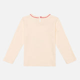 Girls Cotton T-Shirt with Regular Fit, Soft Breathable Fabric and Everyday Casual Wardrobe Comfort for Daily Use