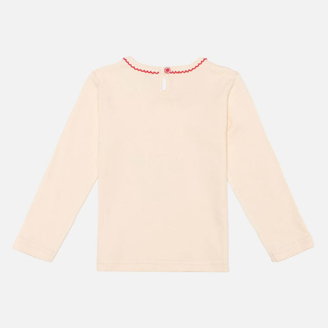 Girls Cotton T-Shirt with Regular Fit, Soft Breathable Fabric and Everyday Casual Wardrobe Comfort for Daily Use